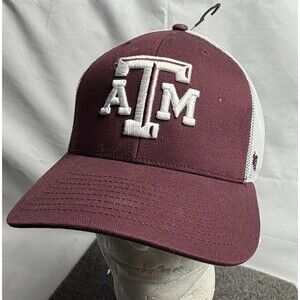 TEXAS A&M Aggies NWT 47 Brand Trucker Meshback Snapback Cap Hat
